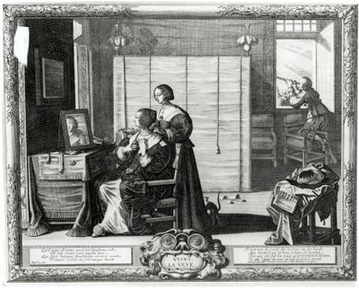 Visus La Veve, 17th Century by Abraham Bosse